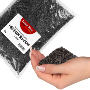 Kruger Meier Obsidian Shadow 1–3 mm – Żwirek akwarystyczny 2 kg