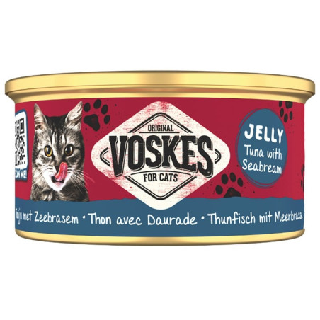 Voskes Tuna With Seabream - tuńczyk z doradą mokra karma dla kota 85g