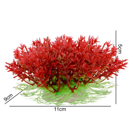 Kruger Meier Plant Mini Flame – intensywny, bezobsługowy akcent kolorystyczny do akwarium i terrarium