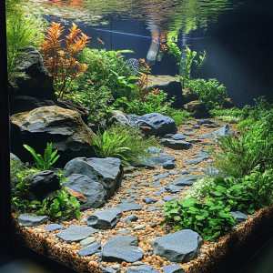 Kruger Meier Amber Glow Quartz 2-5 mm - Żwirek do akwarium 2kg