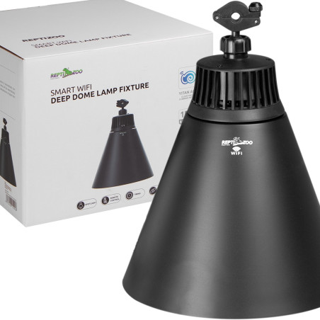 Repti-Zoo Smart Wi-Fi Deep Lamp L - lampa na żarówki grzewcze i UVB Wi-Fi
