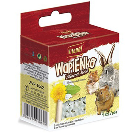 Vitapol - kostka wapienna dla gryzoni Mniszek lekarski