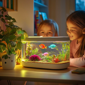 Kruger Meier Plant Mini Grass Pink - roślinka sztuczna