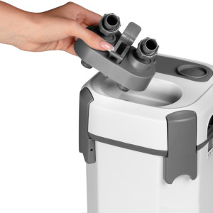 Kruger Meier Fluxion Elite 1200 UVC PRO - filtr zewnętrzny z lampą UV do akwarium 100 - 250 litrów