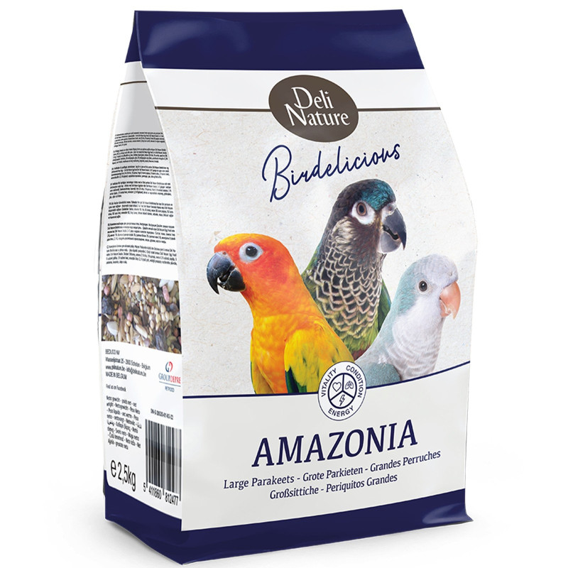 Deli Nature Birdelicious Amazonia 2.5kg - pokarm dla średnich papug