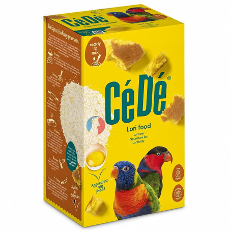 CeDe Lorifood 1kg - pokarm dla lorys i papug wiszących