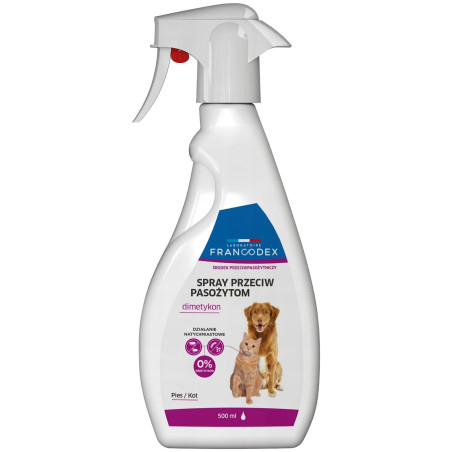 Francodex Preparat na pasożyty dla psów w spray'u