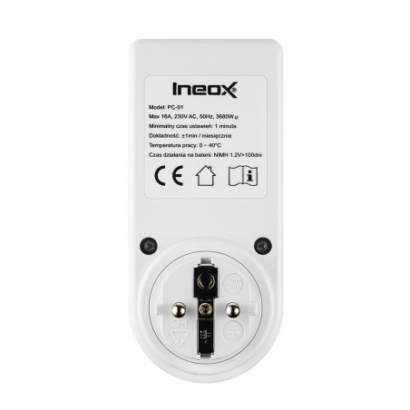 Ineox PC-01 - programator elektroniczny LCD