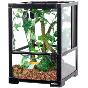 Repti-Zoo Glass Terrarium 30x30x45cm - szklane terrarium z metalową siatką