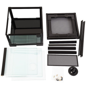 Repti-Zoo Glass Terrarium 30x30x45cm - szklane terrarium z metalową siatką