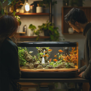 Kruger Meier Waterfall XL – Piaskospad do akwarium 20x15x31 cm