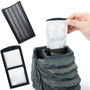 Repti-Zoo Turtle Filter Rock - wyspa i filtr wody dla żółwi