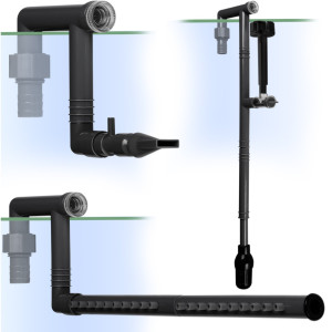 Kruger Meier Fluxion Elite 1000 UVC PRO - filtr zewnętrzny z lampą UV do akwarium 80 - 180 litrów