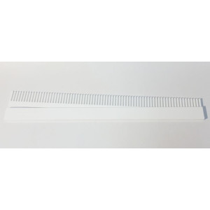 Grzebień przelewowy 42cm Aquario biały