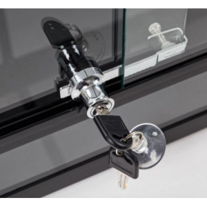 Terrario Safe Terri 90 - zamek do drzwi przesuwnych 9cm