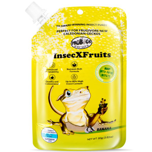 ProBugs InsecXFruits 80g - kompletna dieta pokarm i witaminy w żelu dla gadów
