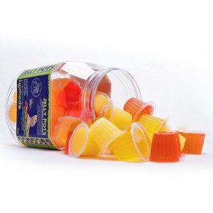 Komodo Jelly Pot Fruit Mix  Jar - miks owocowy w żelu 60szt.