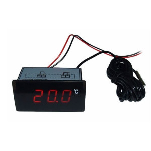 Ringder PT-6 Termometr cyfrowy czerwony 12V