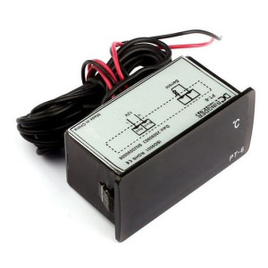 Ringder PT-6 Termometr cyfrowy czerwony 12V