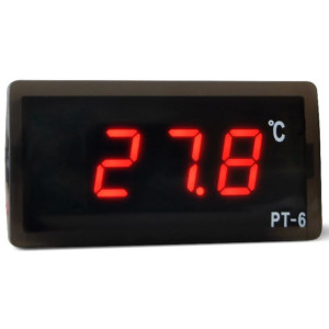 Ringder PT-6 Termometr cyfrowy czerwony 12V