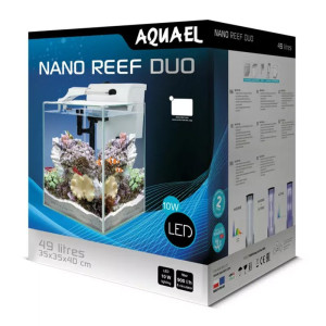 Aquael Nano Reef Duo 35 Biały 2.0 – zestaw akwariowy morski