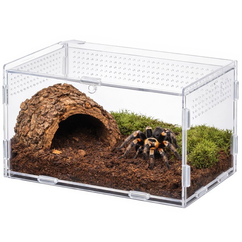 Terrario MicroHab Air - terrarium akrylowe 20x12x12