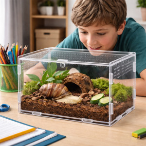 Terrario MicroHab Air - terrarium akrylowe 20x12x12