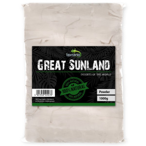 Terrario Great Sunland 1kg - biała glina do terrarium