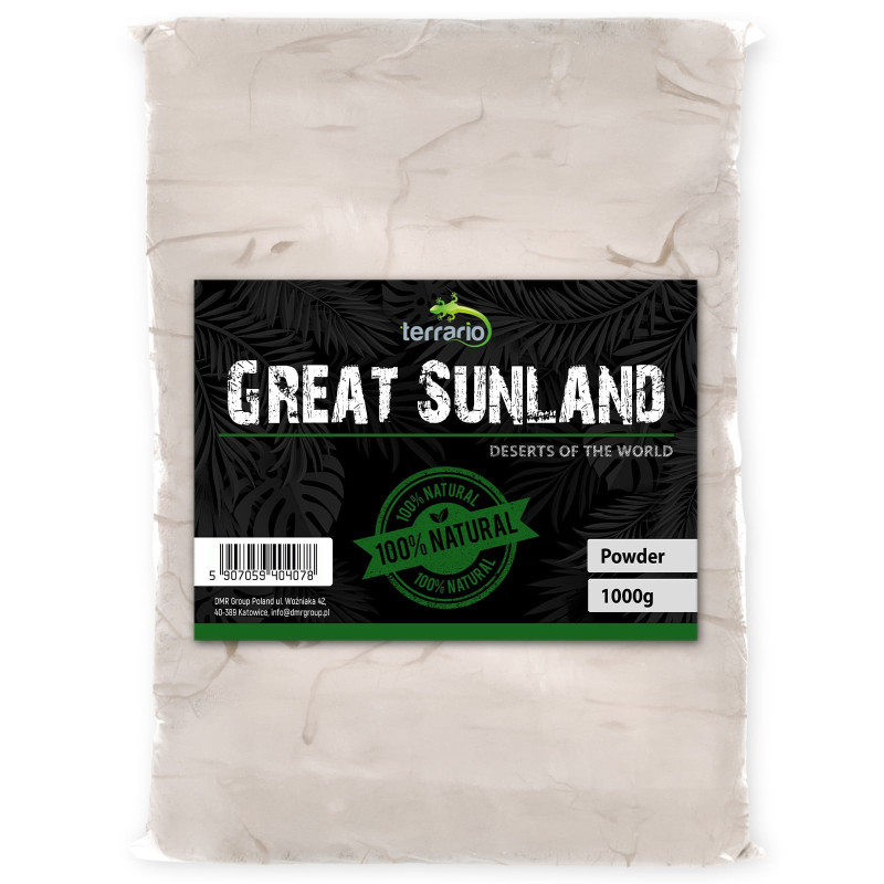 Terrario Great Sunland 1kg - biała glina do terrarium