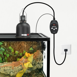 Repti-Zoo Lamp with Thermostat - lampa do terrarium z termostatem