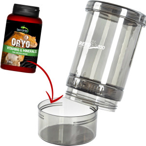 Repti-Zoo Vita-Calcium Shaker - kubek do obsypywania owadów karmowych