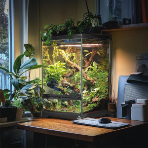 Terrario Oasis Verde 5 - terrarium 20x20x30cm