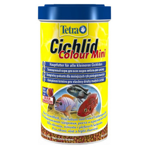 Tetra Cichlid Colour Mini 500ml - Pokarm dla młodych pielęgnic
