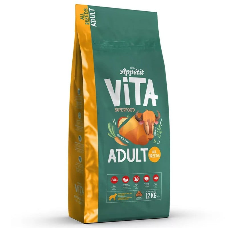 Comfy Appetit Vita Superfood Buffalo 12kg - Karma dla dorosłych psów