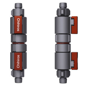 Chihiros Double Tap 12/16 - podwójny zawór na wąż 12mm