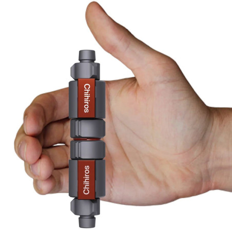 Chihiros Double Tap 12/16 - podwójny zawór na wąż 12mm