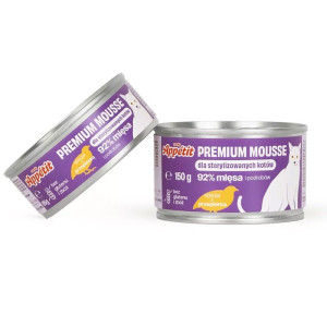 Comfy Appetit Premium Mousse Sterilized Przepiórka 85g - Karma dla kota