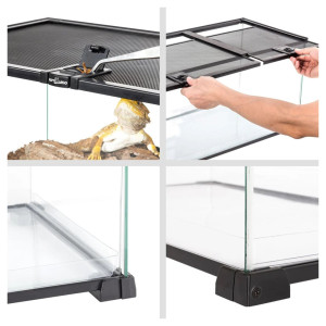 Repti-Zoo RAK terrarium szklane 75x30x25cm