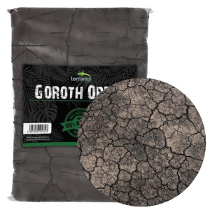 Terrario Goroth Orgor 1kg - czarna glina do terrarium pustynnego