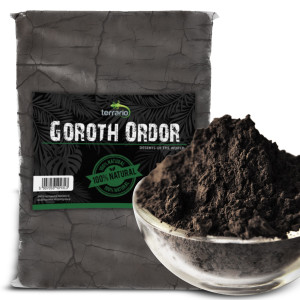 Terrario Goroth Orgor 1kg - czarna glina do terrarium pustynnego