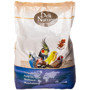 Deli Nature Shell Sand Brown 5kg - piasek dla papug