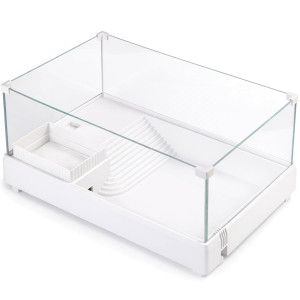 Kruger Meier Turtle Shell Garden - akwarium dla żółwia z wyspą 49x31x18.5