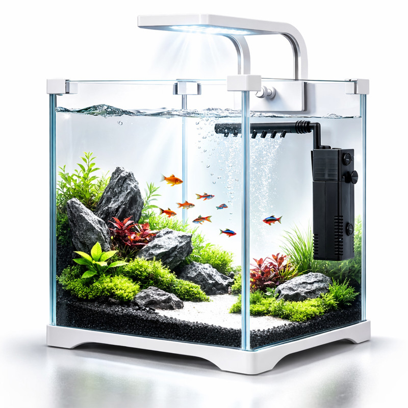 Kruger Meier Shrimp!One Pro 20 - zestaw akwarium 20l