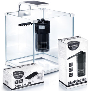 Kruger Meier Shrimp!One Pro 30 - zestaw akwarium 15l