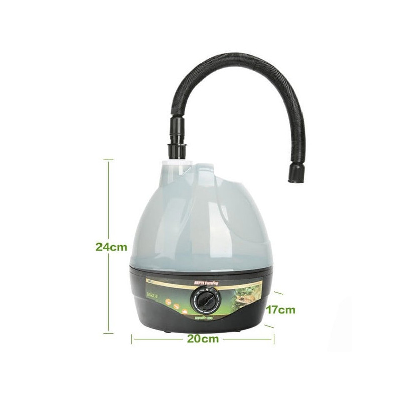 Repti-Zoo TF01 zewnętrzny generator mgły – niezawodne utrzymanie wilgotności w terrarium