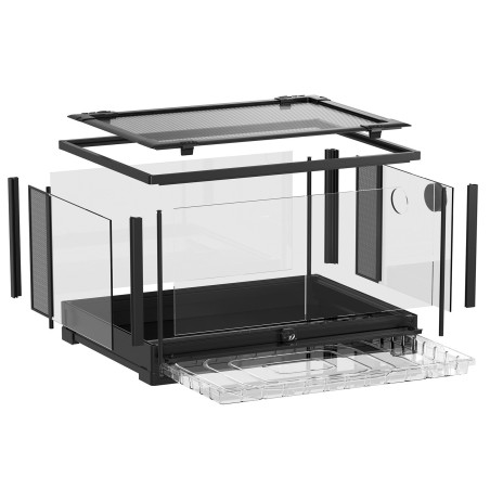 Repti-Zoo CRK0119 - terrarium 90x45x45 z wysuwanym podłożem