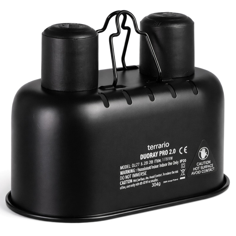 Terrario DUORAY 2.0 - podwójna lampa do terrarium