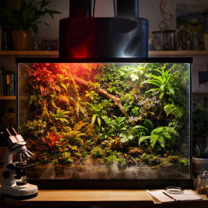 Terrario DUORAY 2.0 - podwójna lampa do terrarium