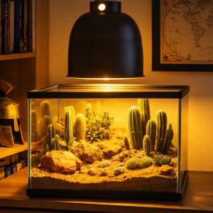 Terrario LUNOONE 2.0 - lampa do terrarium