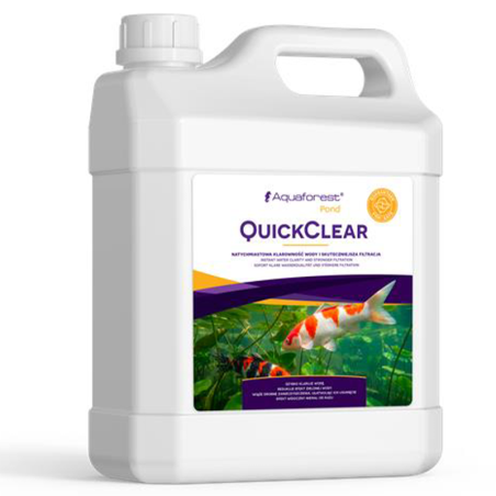Aquaforest Quick Clear POND 1L - krystalicznie czysta woda w oczku wodnym